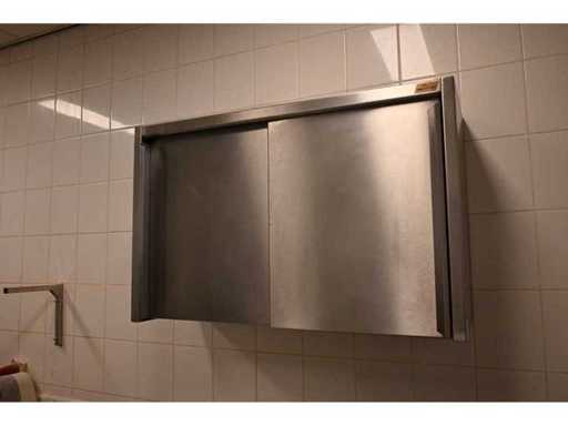 Van 't Wout Stainless Steel Wall Cabinet