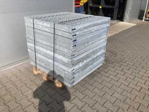 Stahllattenboden 1190x1110 mm (25x)