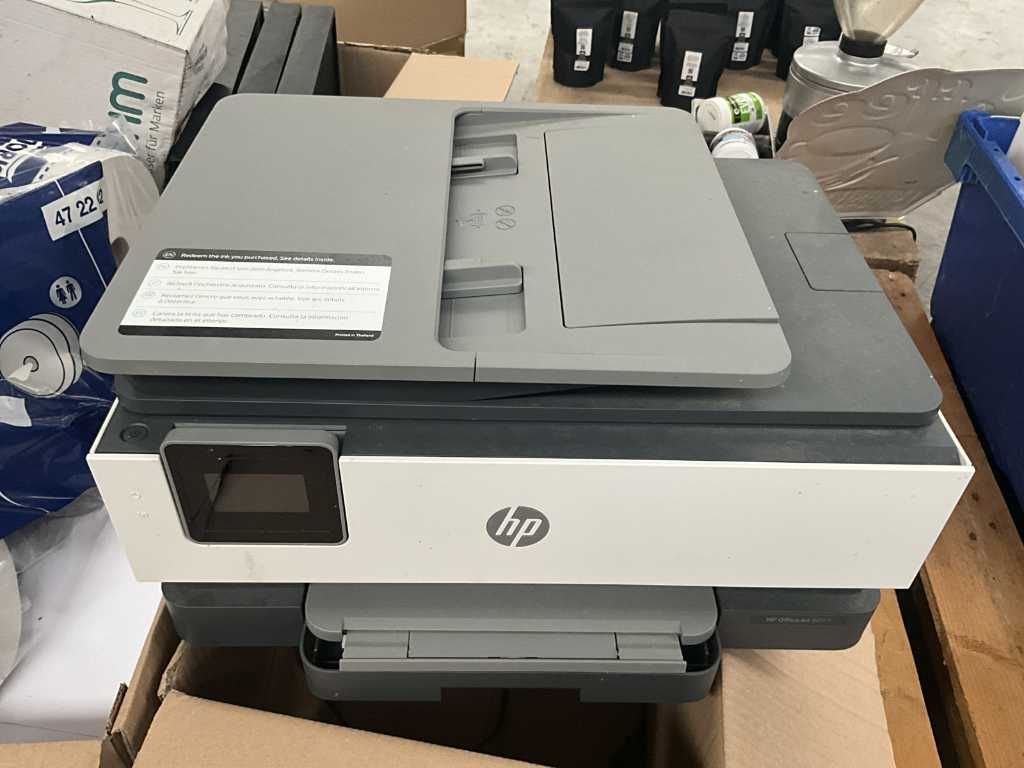 Printer HP type model Officejet 8017