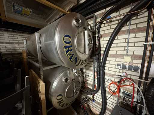 Installation de bière en cave