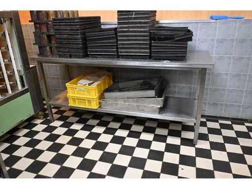 Rvs werktafel