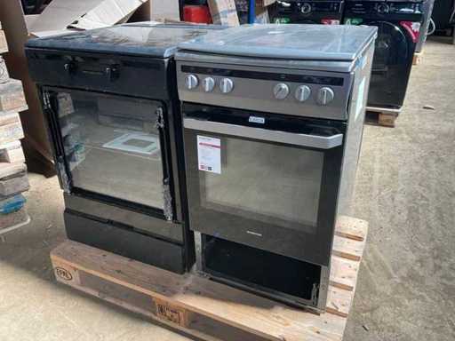 Inventum VFG5020GRVS & VFI6042ZWA Cuisinières (2x)