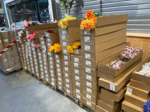 Silka Lot de fleurs artificielles