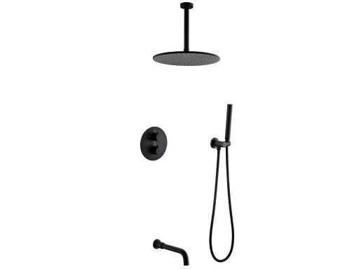 Thermostatische inbouw regendoucheset - Yuma - Meerdere kleuren beschikbaar 