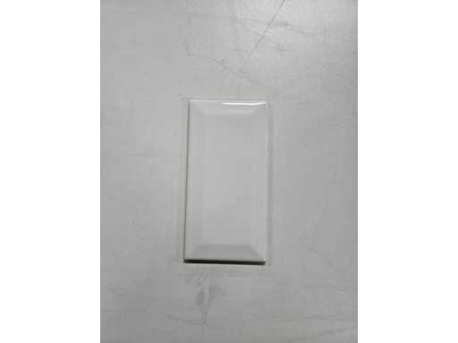 Ales King Metro 7.5x15cm - Wit -  13,5m²