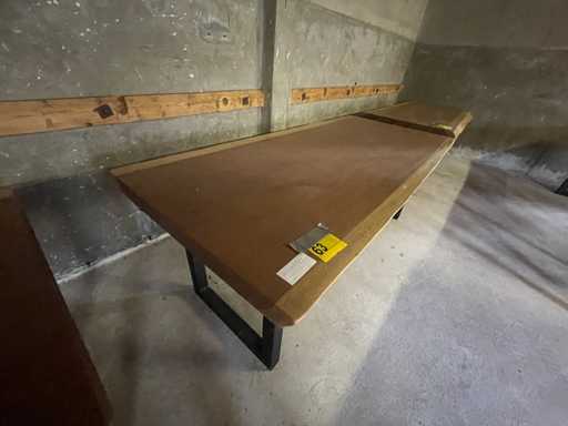 Iroko tafel 2000x900x70mm