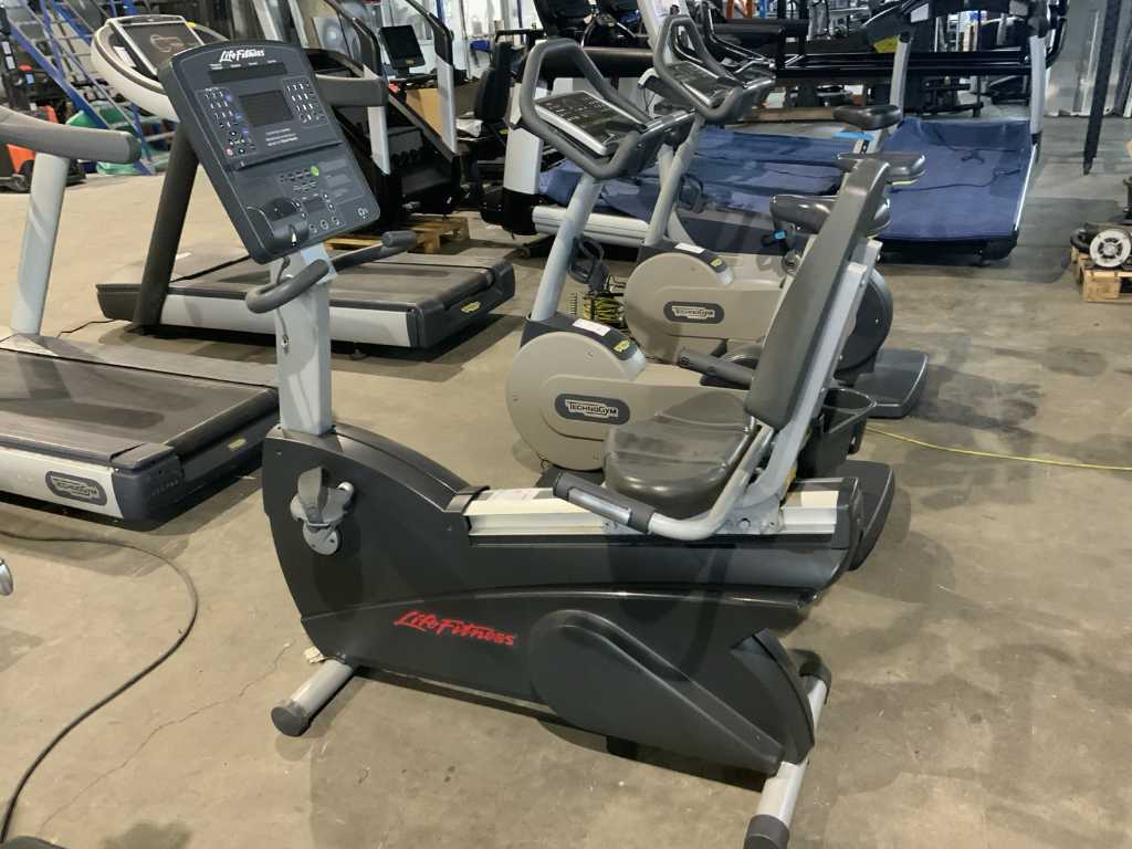 life fitness 95ri vélo couché integrity home trainer