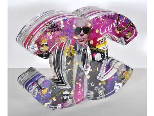 Ad Van Hassel – Chanel - acrylic sculpture 