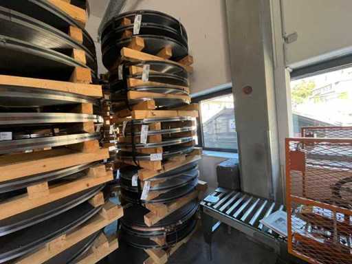 Stahlspulen – 3x50mm – 100Cr6+A – 17 Stück