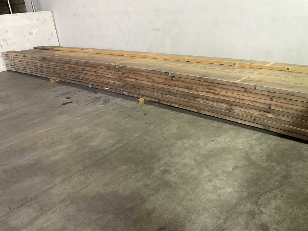 Spruce board 750x24.5x3.6 cm (10x)