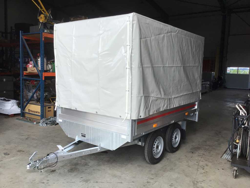 VDM - Tarpaulin platform - Aluminium tarpaulin trailer - 2024