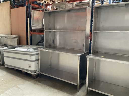 Edelstahl-Arbeitstisch