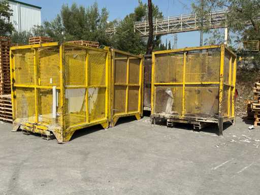 Zamkni?ty Metalowy Pojemnik (5x)