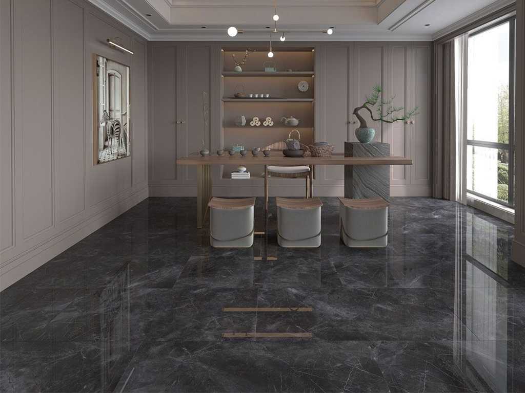 Pulpis Nero Polished tile 57 m²