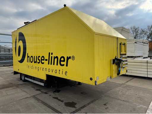 BE oplegger aluminium opbouw