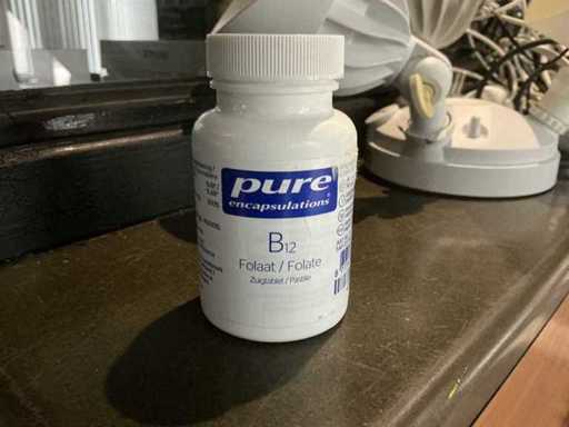 Czysty B12 folian (6x)