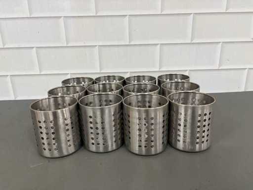 Uchwyt na kuchenne naczynia ze stali nierdzewnej (12x)