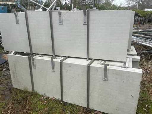 Șanțuri de turnare pentru clădiri înalte (16x)