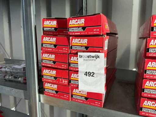 Arcair Copperclad Box Guts Kohlenstoffe (10x)