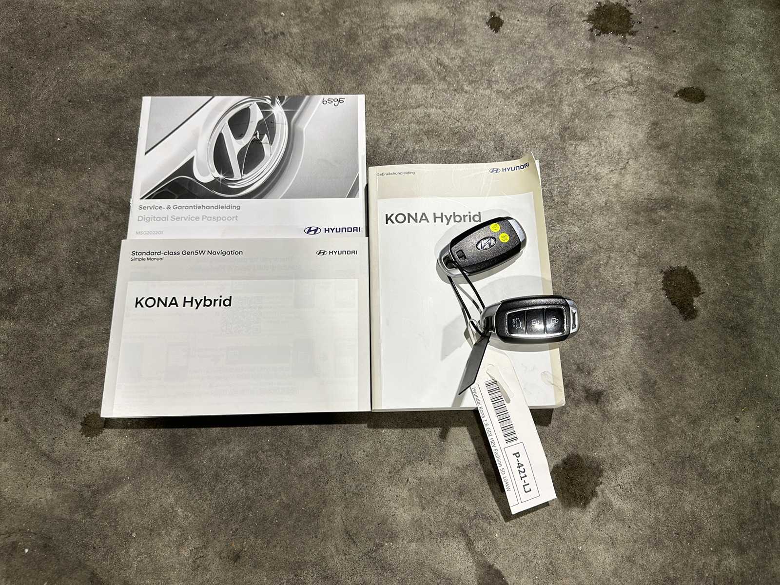 Hyundai Kona 1.6 GDI HEV Fashion 141pk 2022 (Origineel-NL+1e eigenaar), P-421-LJ