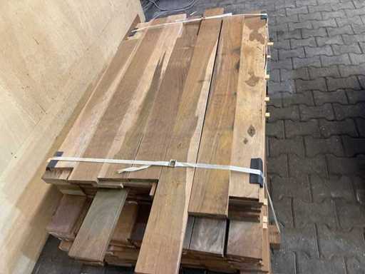Ipé Country Grade Planks Planed 950-1550x120x21mm (160x)