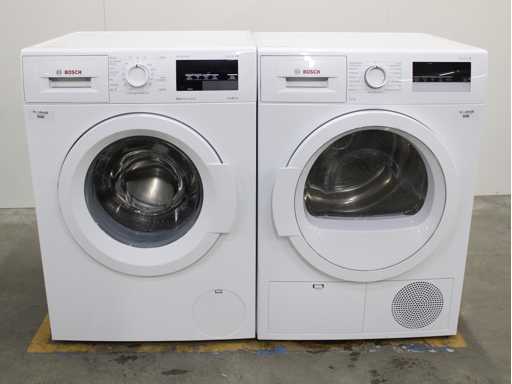 Serie Bosch|6 lavatrice VarioPerfect EcoSilence Drive & Serie Bosch|4 asciugatrici