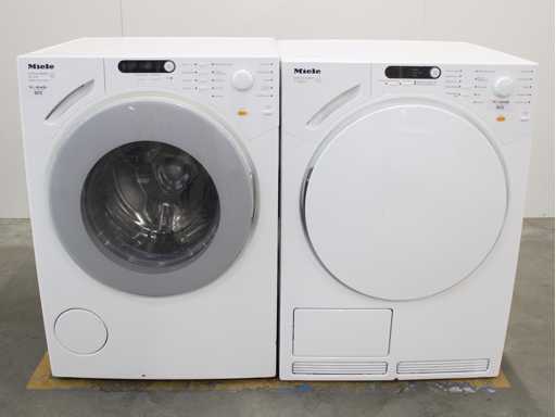Lavatrice Miele W 1714 SoftCare System & Miele T 7744 C SoftCare System Asciugatrice