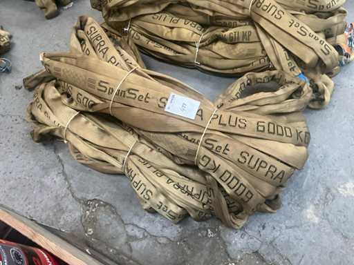 Tensioning set WLL 6T Lifting tape (4x)