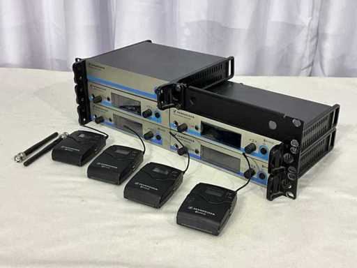 Sennheiser EW500 G3 Draadloze 4-kanaals zender set