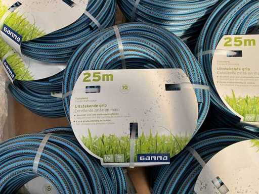 Tuyau d’arrosage - Anti-pliage - 25 mètres - Tuyaux d’arrosage et accessoires (10x)