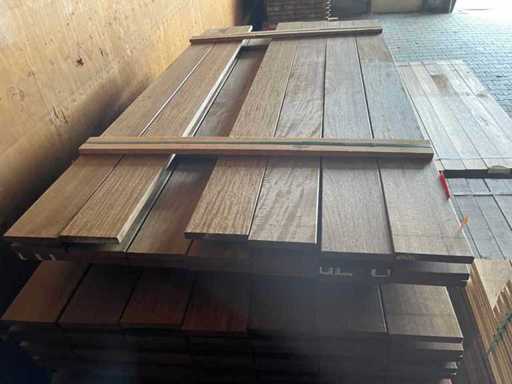 Planches d’Ipé de Guyana rabotées 1850x145x21mm (20x)