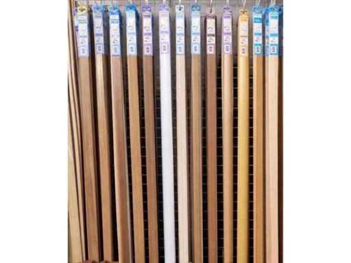 Set aus 30 Schwellenbalken, Mischung aus Größen und Modellen