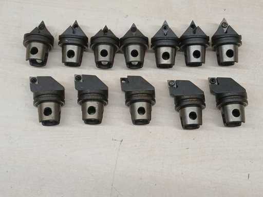 Kennametal - Portautensili modulari KM32 a cambio rapido per tornio CNC - Kennametal KM32 Portautensili CNC per tornitura (assortiti) (12x)