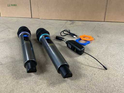 Microfon UHF fără fir Sing-e (2x)