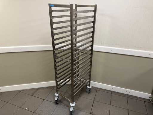 Hupfer - RVS regaalwagen