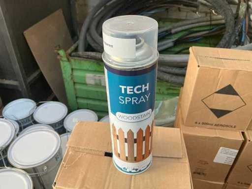 Tech Spray Woodstain (Transparent) (30x)