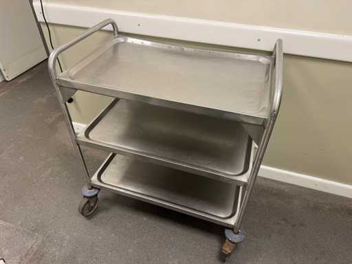 Blanco - RVS serveerwagen