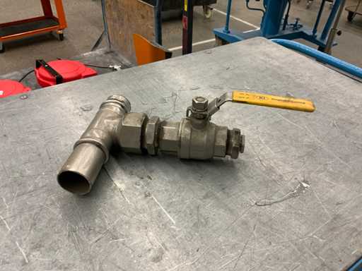 Kingdom P. Casting Kugelhahn aus Edelstahl (10x)