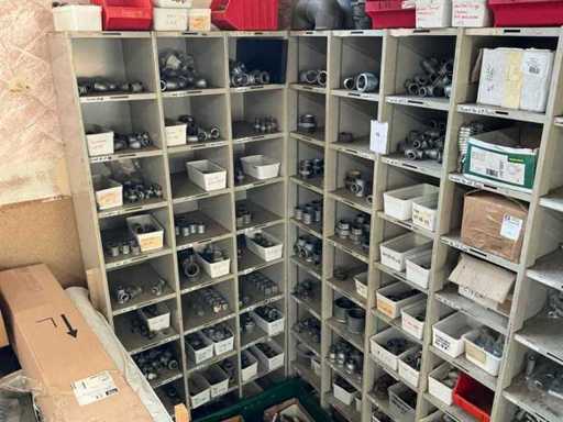 Lotto di raccordi filettati in galva