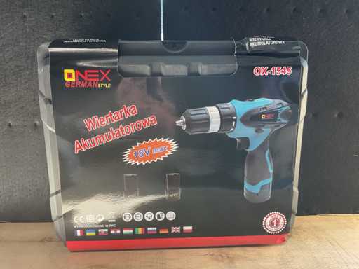 2025 Onex German Style OX-1545 Cordless Screwdriver