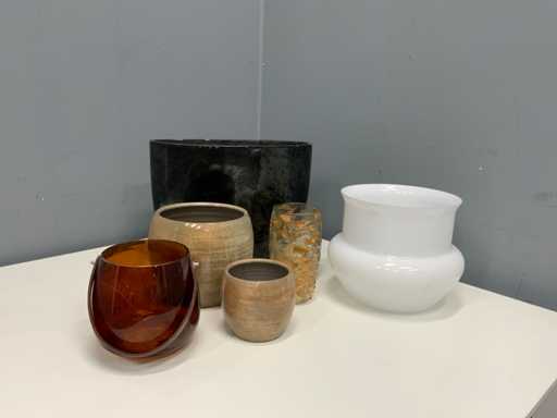 Verschiedene Blumentöpfe (7x)