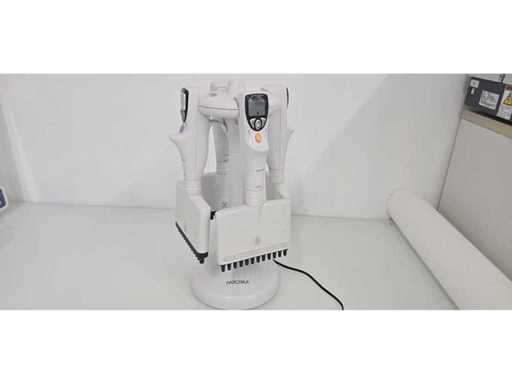 Sartorius – Eline Biohit – 12-Kanal-elektronische Pipetten mit Ladestand (4x)