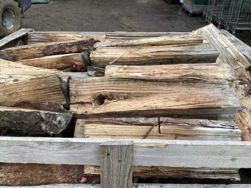 Mixed split wood (10x) excl wooden box