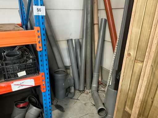 Partij divers installatiemateriaal