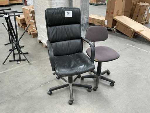 Bureaustoel (2x)
