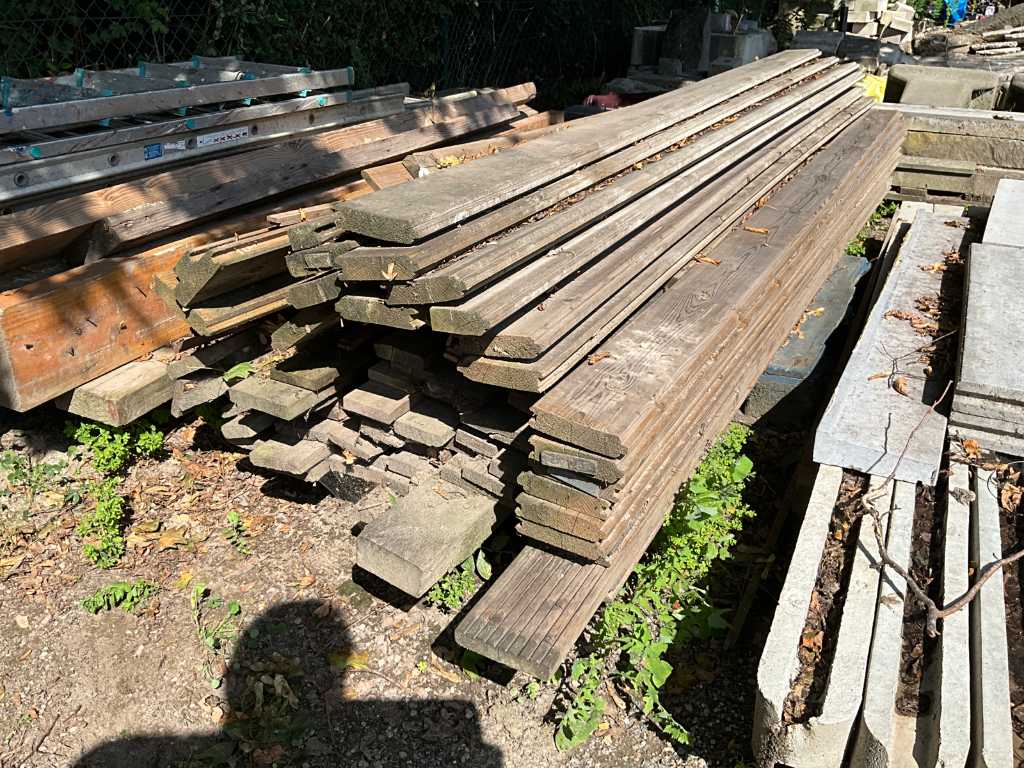 Plm 58 diverse houten planken en balken