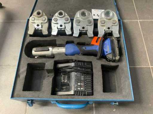 Strumento di crimpazione batterie Henco M-BMINI3
