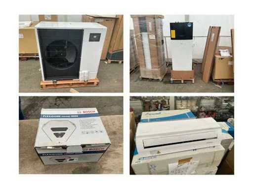 Daikin, Mitsubishi and Atlantic heat pumps, air conditioning and electrical equipment