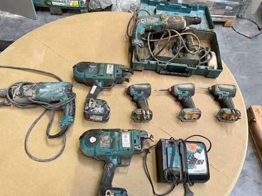 Makita - breaker, angle grinder, braiding machine, impact drivers