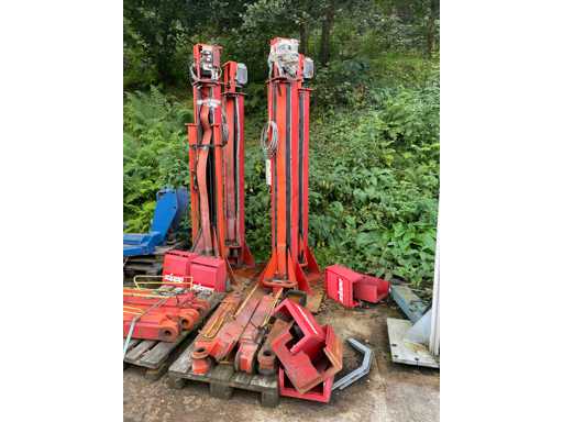 ZIPPO TYPE 1590 LS 2-Post Lift 5000kg Load Capacity 